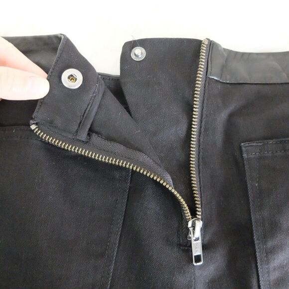 J Crew Dannie Black Skinny Pants Size 10 - Picture 7 of 10